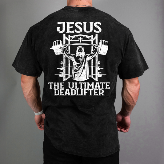 Jesus Deadlifts Tee